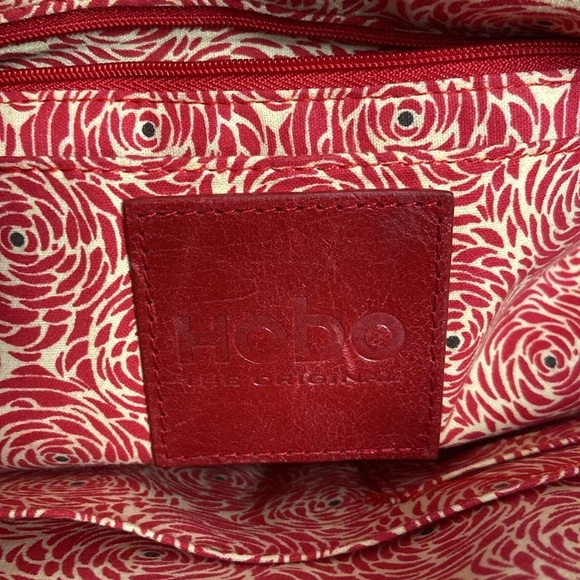 HOBO The Original Leather Zip Top Dual Handle Tote Bag British Brown - Picture 8 of 8